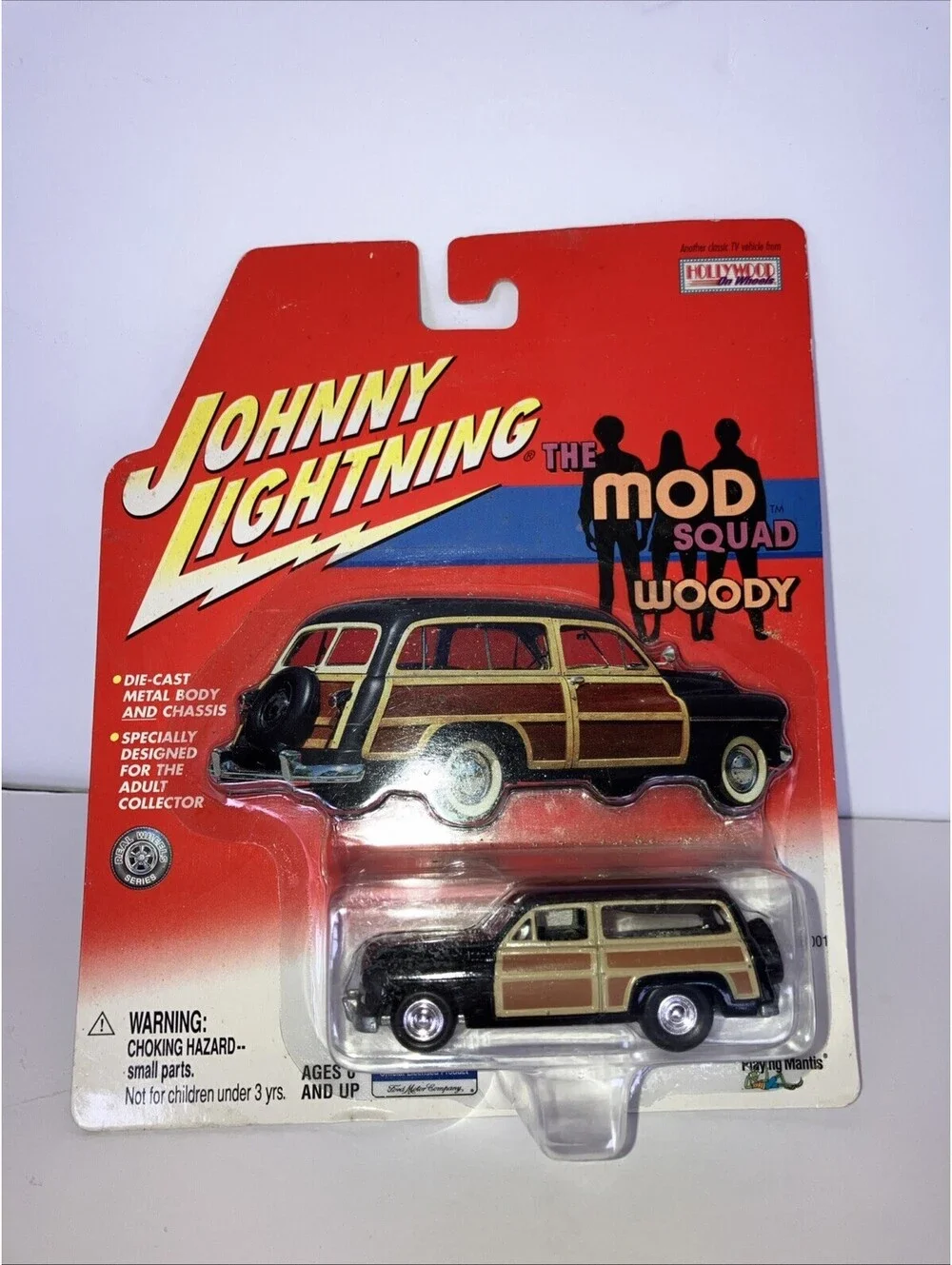 VTG 2001 Johnny Lightning The Mod Squad TV Show Woody 1/64 Scale Hollywood NEW
